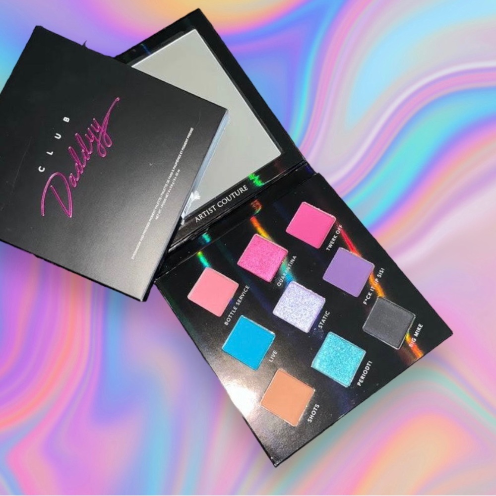 Club Daddy Pressed Pigment & Eyeshadow Palette  From Artist Couture